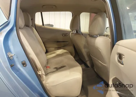 2011 Nissan Leaf Sl из США, поврежденный, VIN JN1AZ0CP1BT005179